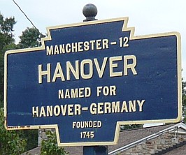 Hanover in Pennsylvania