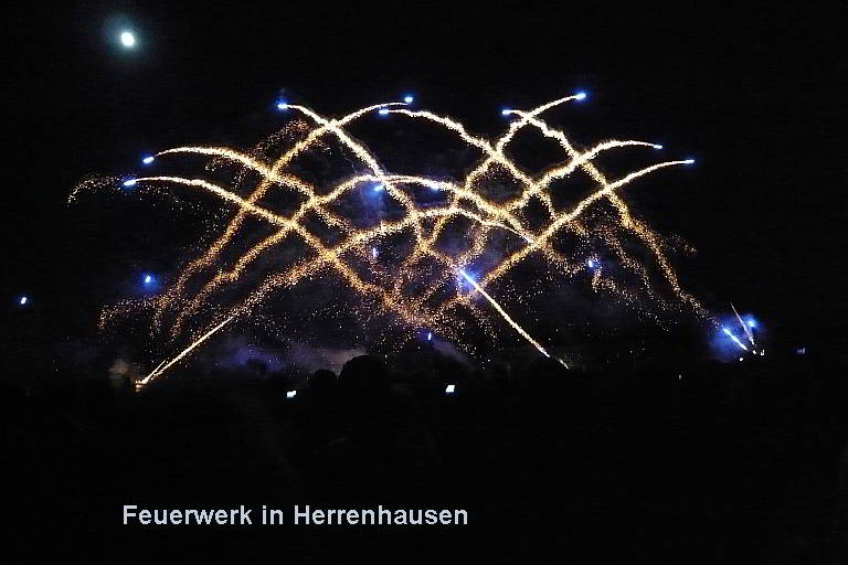 Feuerwerk in Herrenhausen